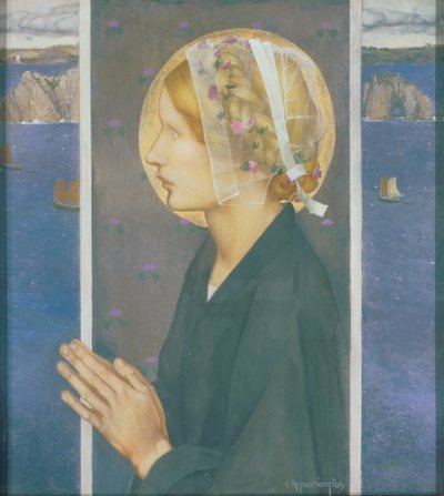 A Madonna of Brittany by Edward Reginald Frampton